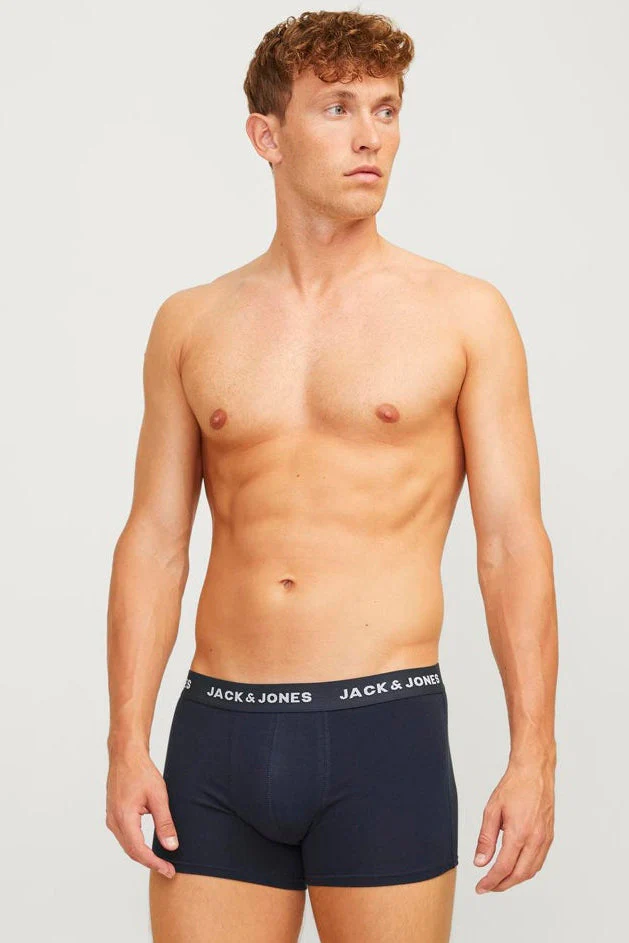 Jack & Jones Basic Trunks Light Grey Melange - Image 2