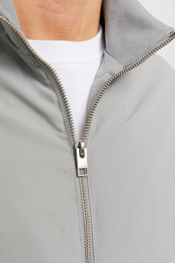 Jack & Jones Rush Harrington Bomber Ultimate Grey - Image 5