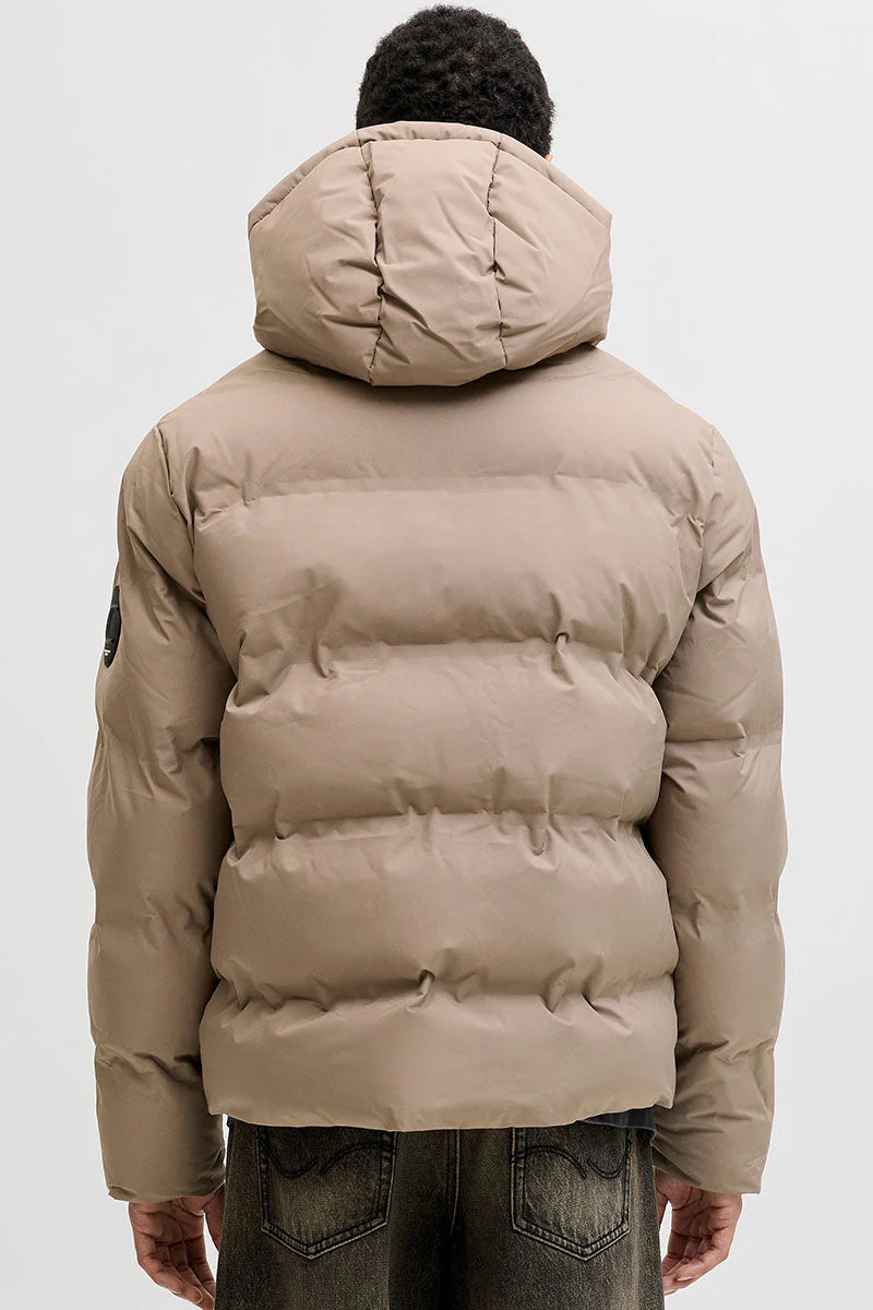 Jack & Jones Fusion Pufferjacke Desert Taupe - Image 7