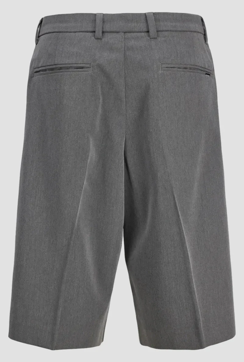 Jack & Jones Stowen Toby Chino Shorts Extra Long LN Grey Melange - Image 8