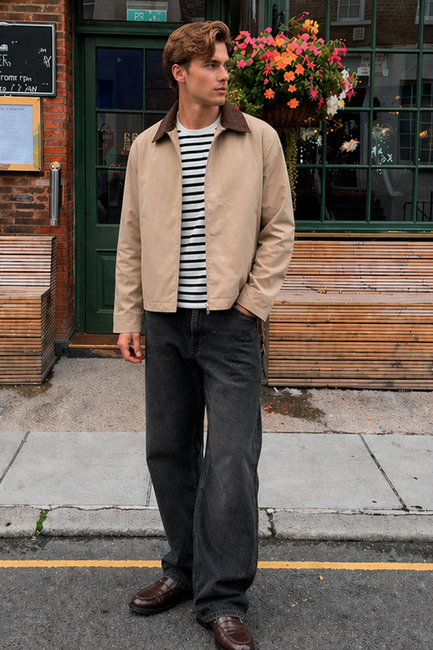 Jack & Jones Wolf Worker Jacket Fields of rye - Image 2