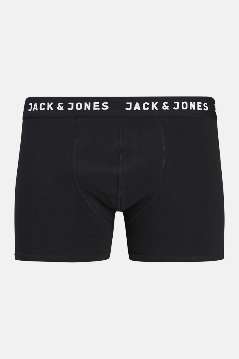 Jack & Jones JACBASIC TRUNKS 7 PACK Black Black - Black - Black - Black - Black - Black - Image 3