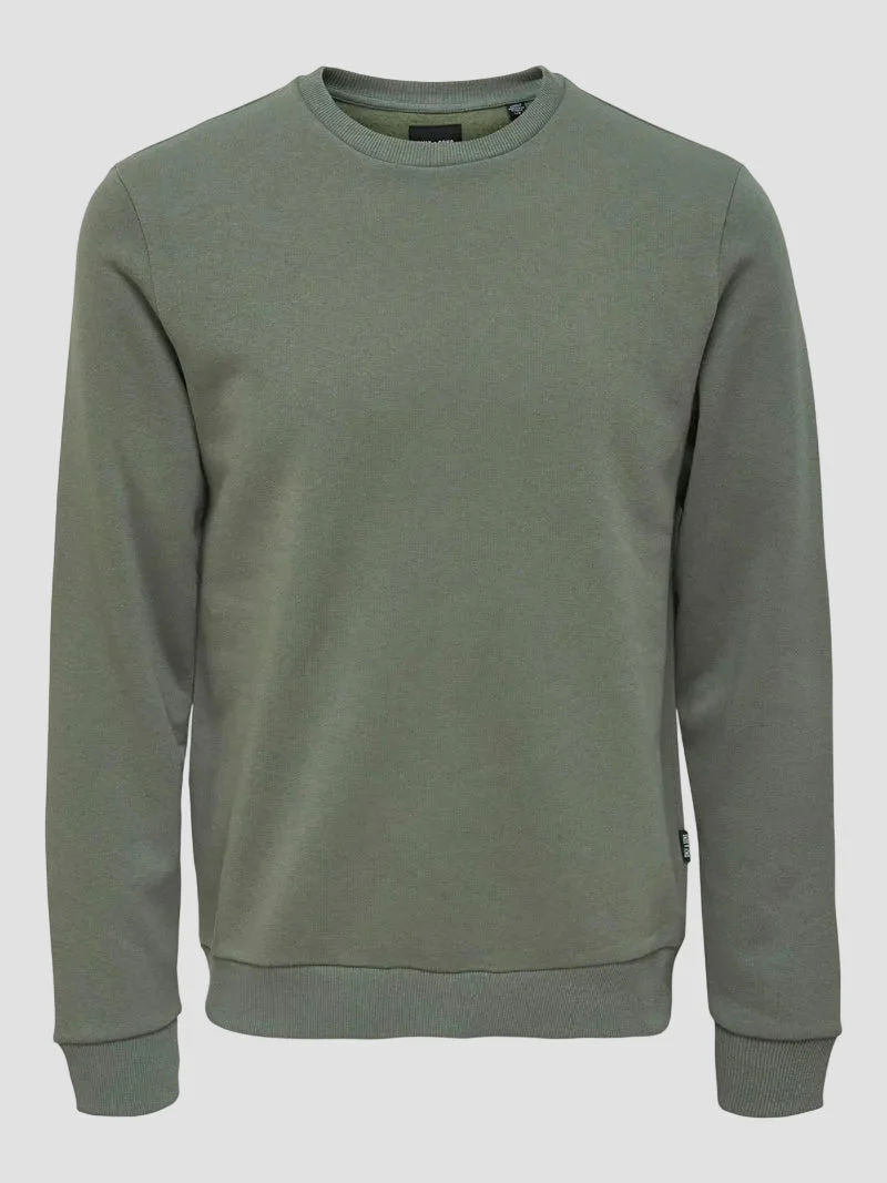 ONLY & SONS CERES CREW NECK Castor Gray - Image 10