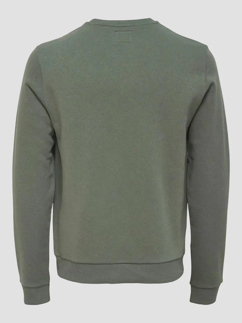 ONLY & SONS CERES CREW NECK Castor Gray - Image 11