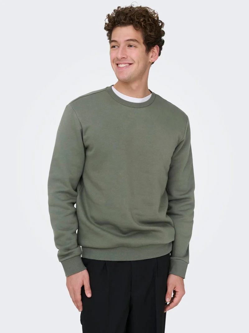 ONLY & SONS CERES CREW NECK Castor Gray - Image 12