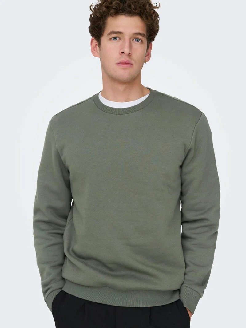 ONLY & SONS CERES CREW NECK Castor Gray - Image 13