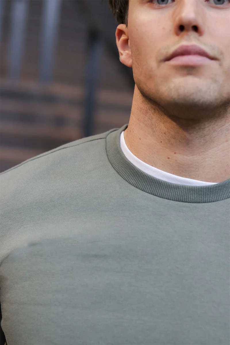 ONLY & SONS CERES CREW NECK Castor Gray - Image 4