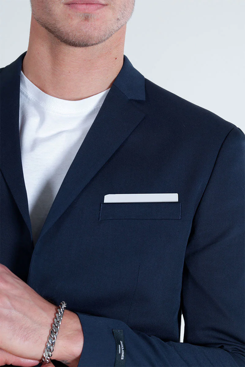 Jack & Jones Premium Franco Slim Fit Blazer Dark Navy - Image 4