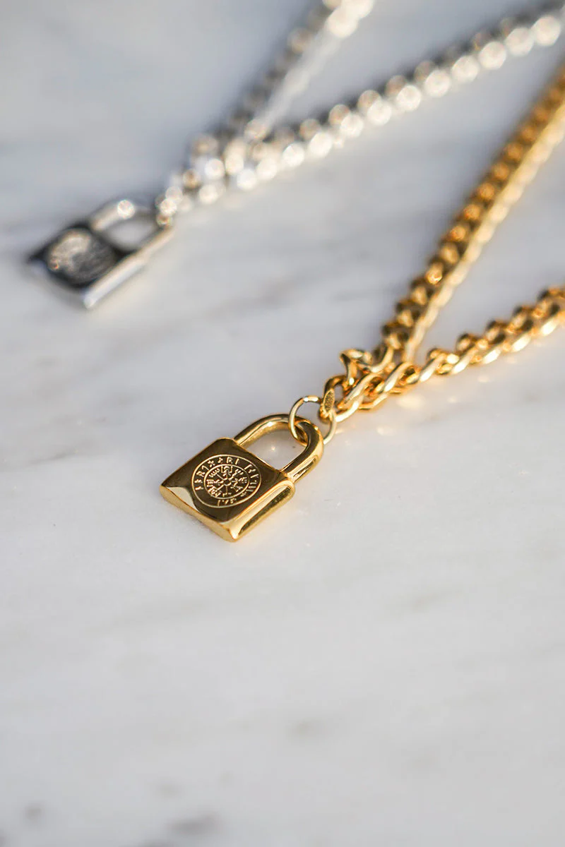 Northern Legacy NL Vegvisir Locker Pendant Gold - Image 3