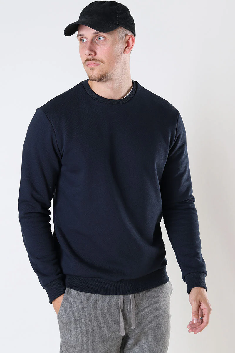 ONLY & SONS CERES CREW NECK Dark Navy - Image 4
