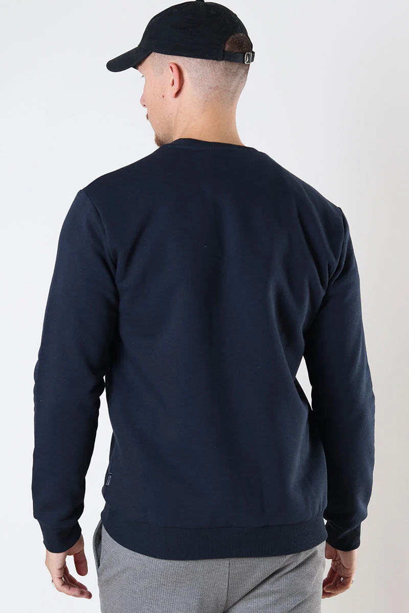 ONLY & SONS CERES CREW NECK Dark Navy - Image 6