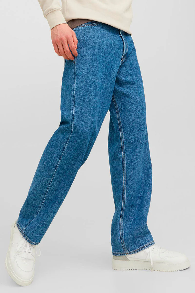 Jack & Jones Alex Baggy Fit 301 Blue Denim - Image 4