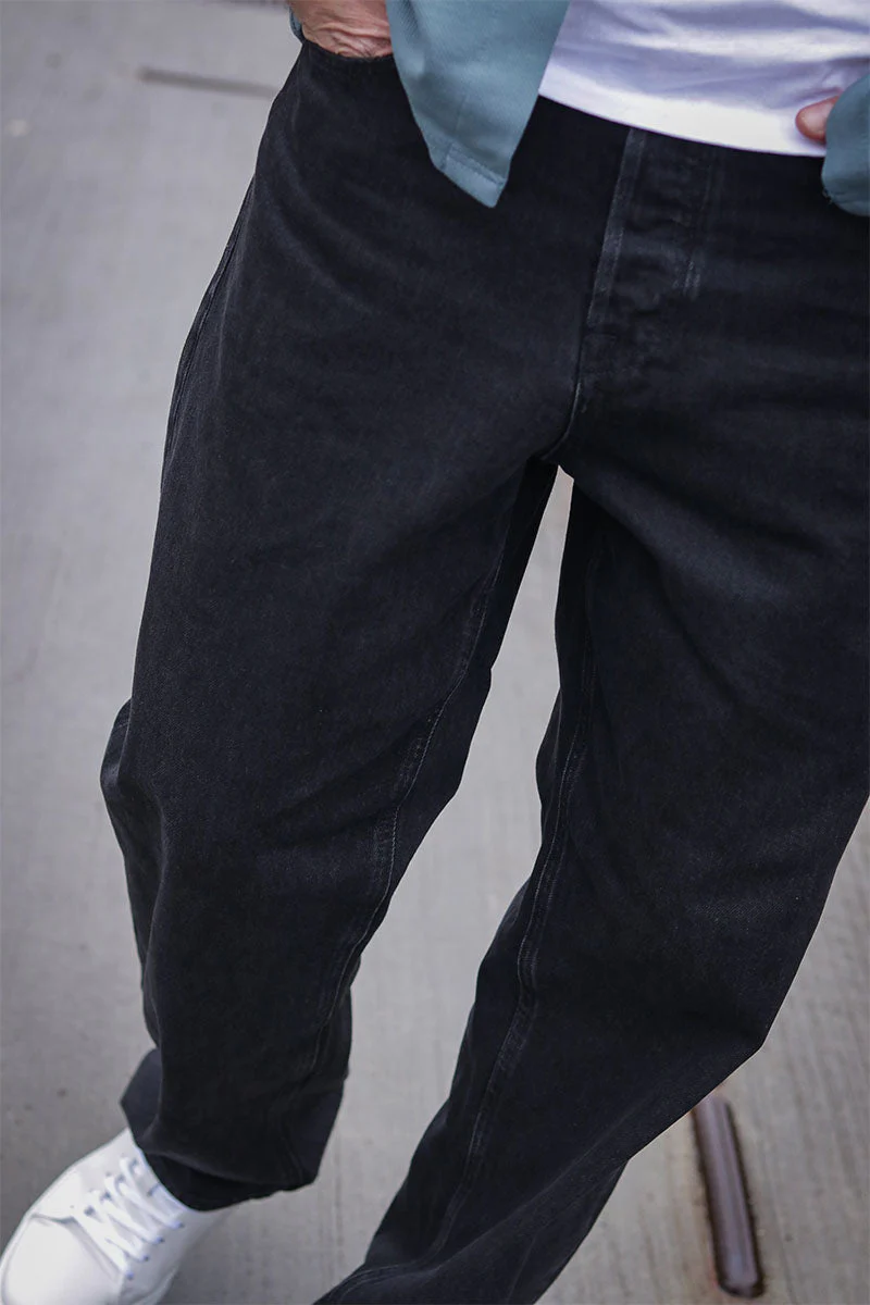 Jack & Jones Alex Baggy Fit 306 Black Denim - Image 5
