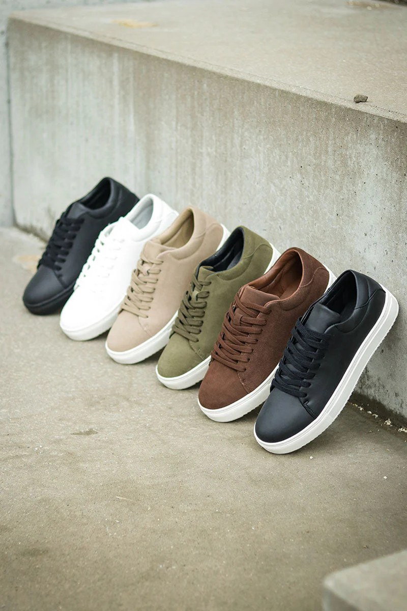 Liebhaveri Liberty Sneaker Suede Olive - Image 8