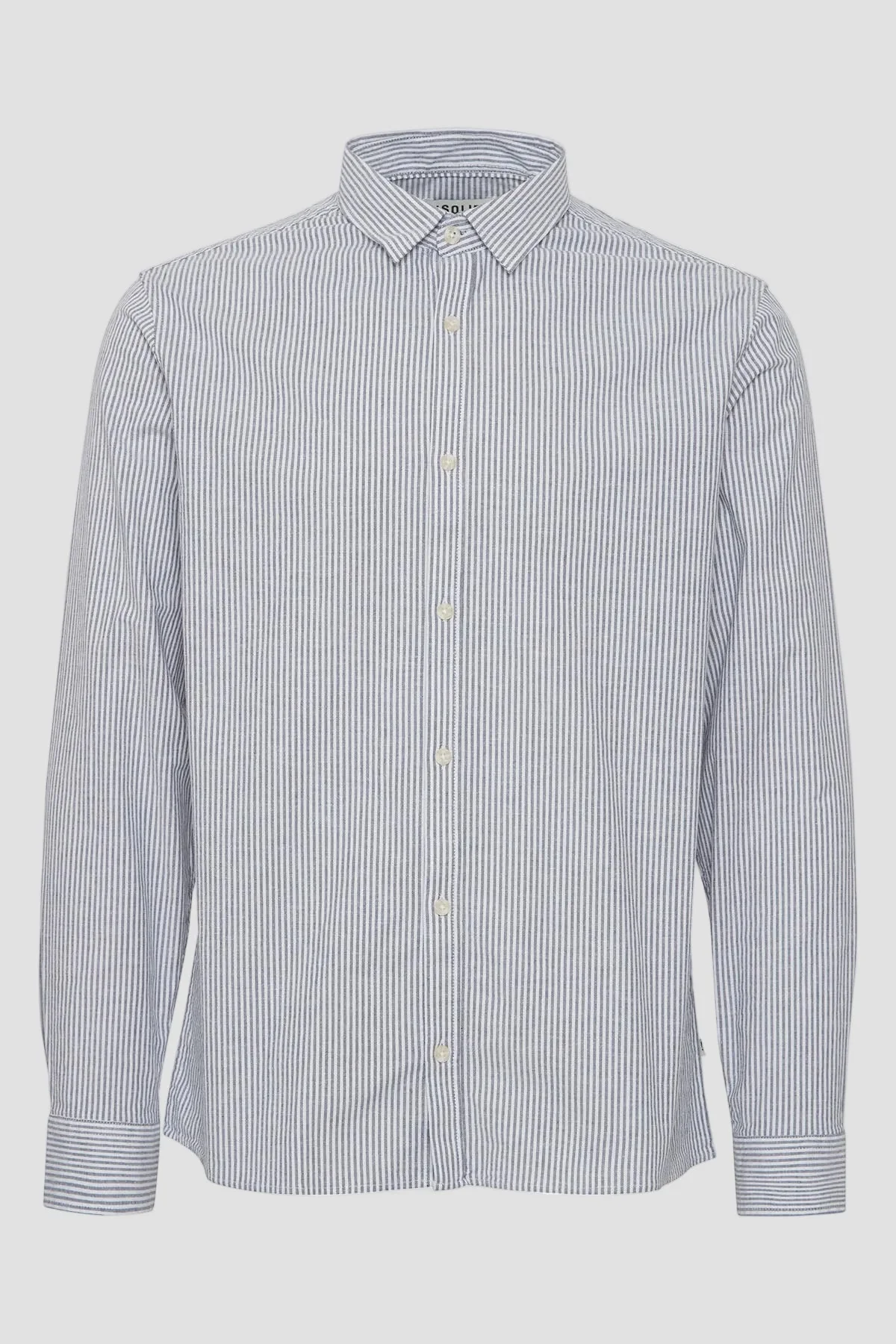 Solid Val Stripe Shirt Insignia Blue - Image 3