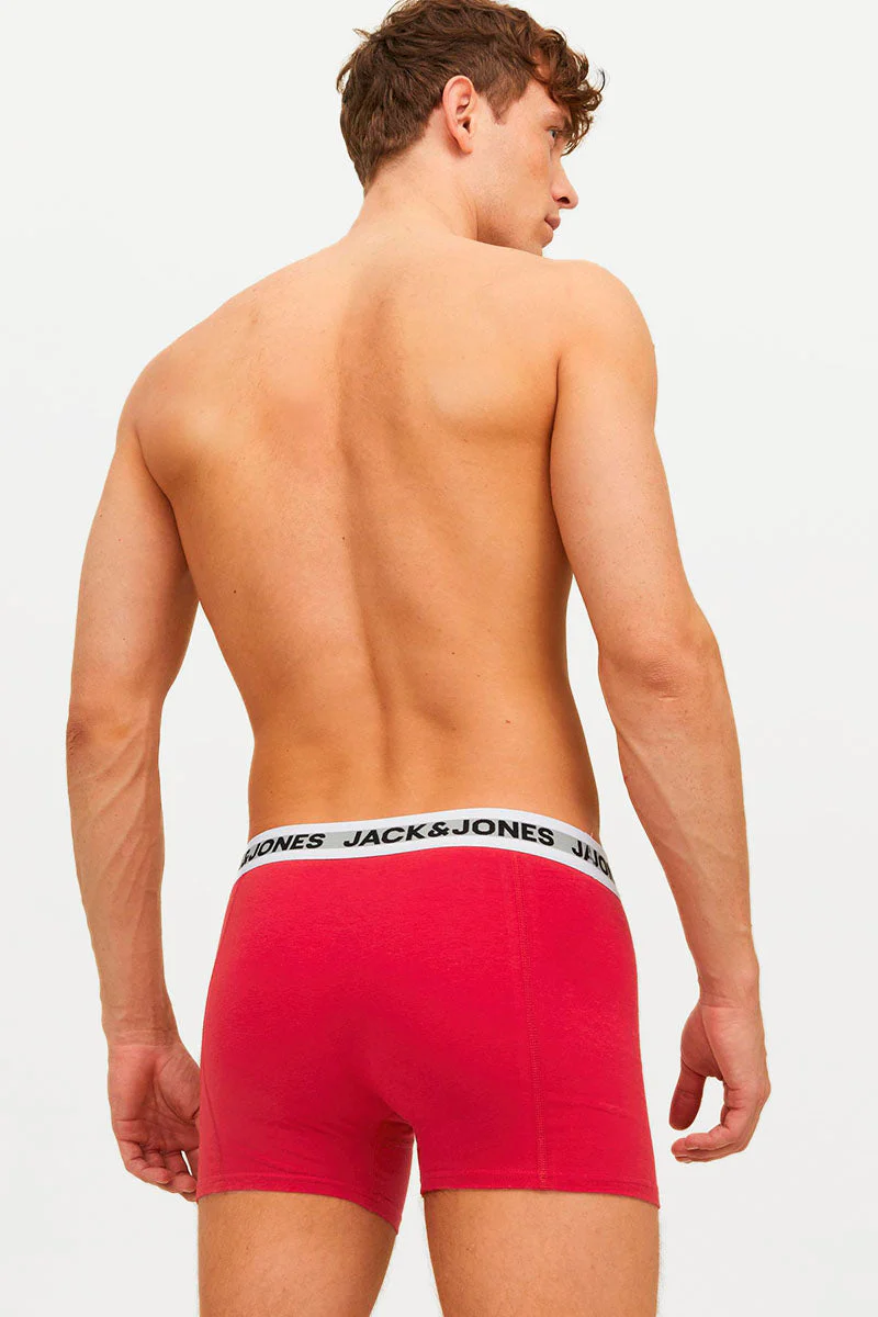 Jack & Jones Rikki Trunks 3 Pack Sycamore - Image 7