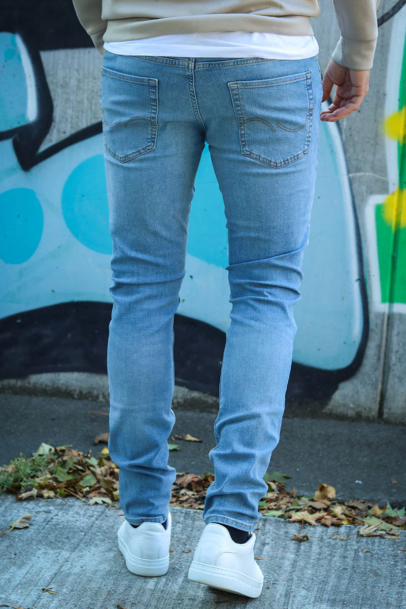 Jack & Jones Glenn Slim Fit 330 Blue Denim - Image 6