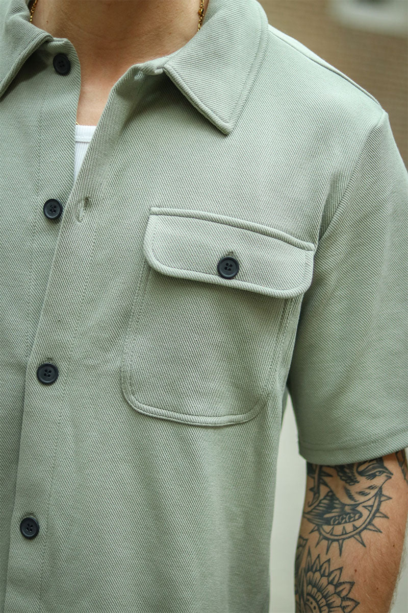 ONLY & SONS Kodyl SS Hemd Seagrass - Image 4