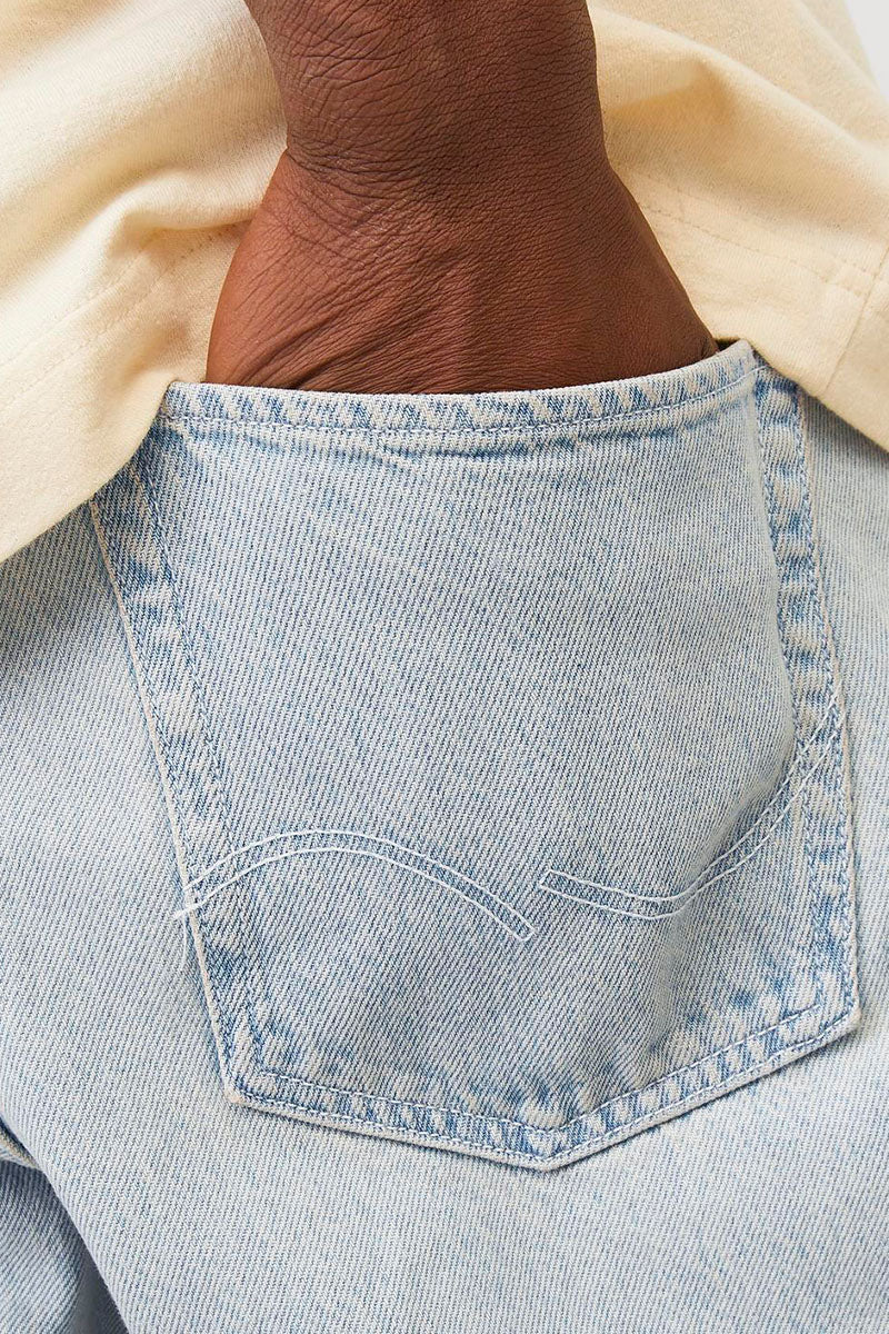 Jack & Jones Alex Baggy Fit 307 Blue Denim - Image 4