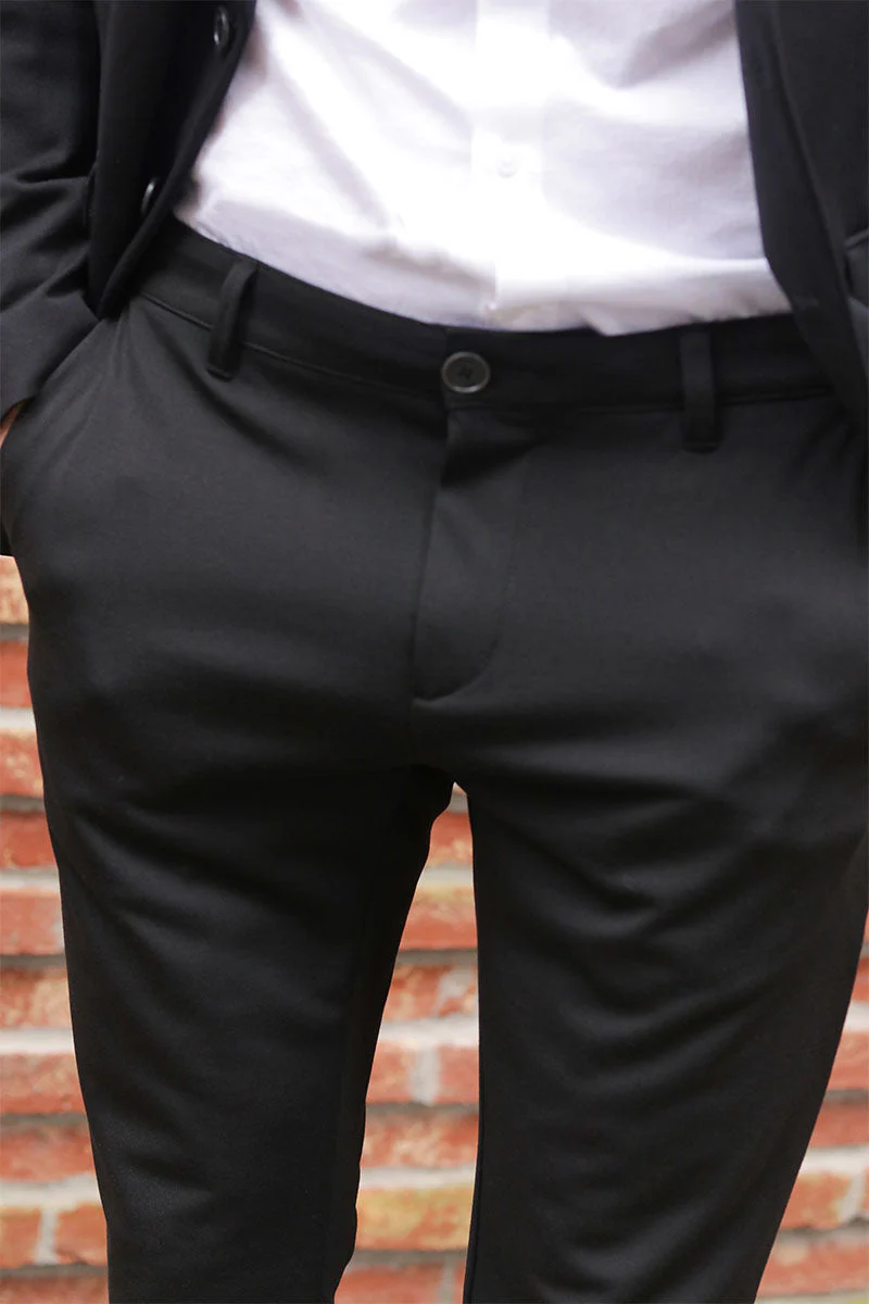 JEFF Ezra Trousers Black - Image 4