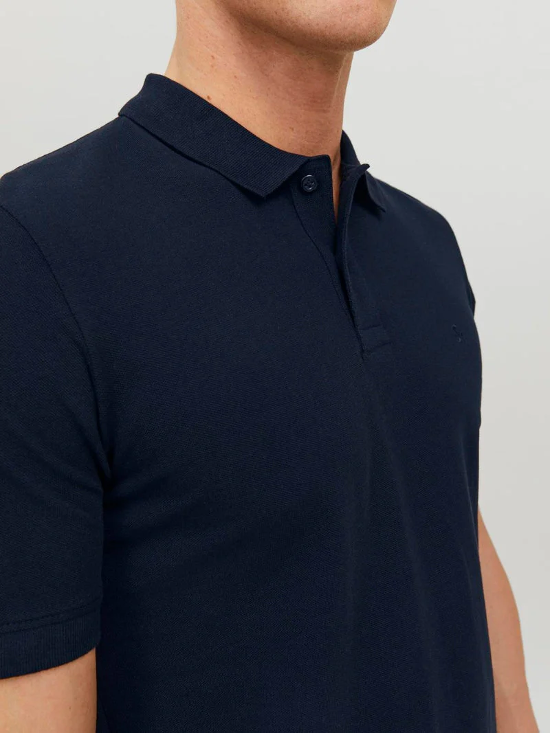 Jack & Jones Basic Polo SS Navy Blazer - Image 12
