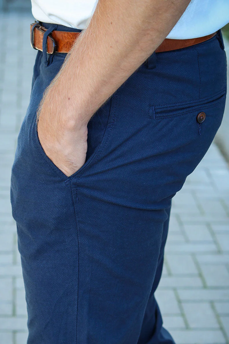Jack & Jones Marco Fury Chino Navy Blazer - Image 4