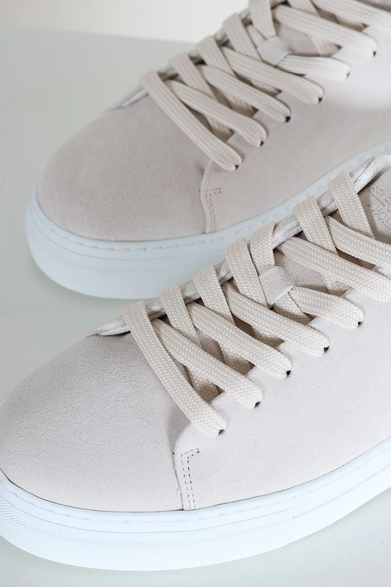 Selected DAVID CHUNKY SUEDE SNEAKER White - Image 5
