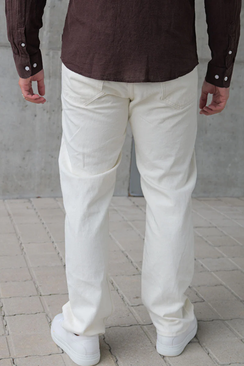 Jack & Jones Chris Relaxed Fit Cooper 900 Ecru - Image 5