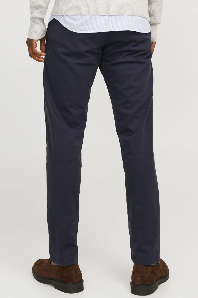 Jack & Jones Kane Barret Chino Pant Dark Navy - Image 6
