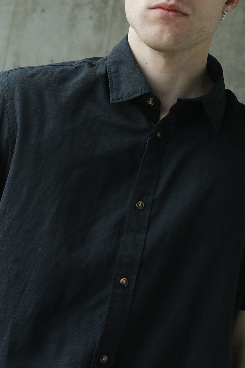 Jack & Jones Summer Hemd SS Black - Image 3