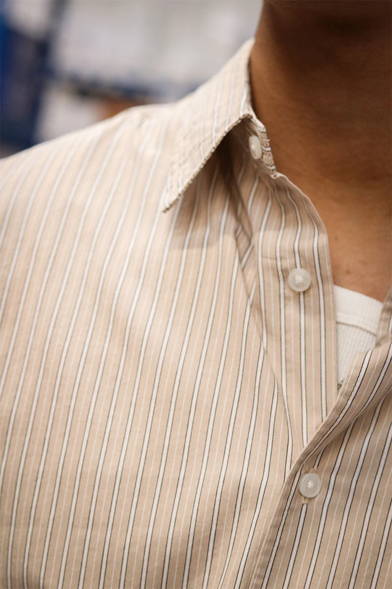 Jack & Jones Cody Poplin Hemd LS Oxford Tan - Image 3