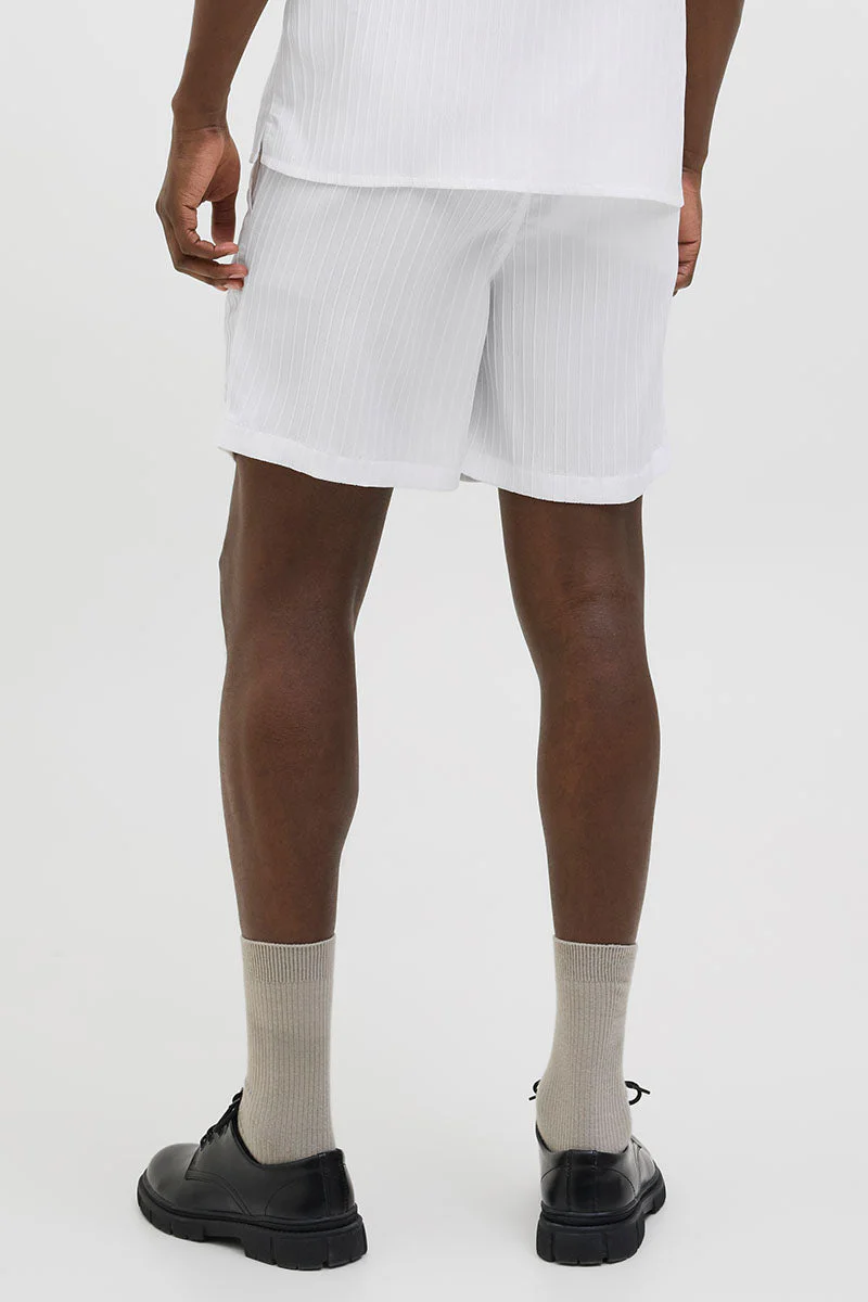 Jack & Jones Jaiden Massimo Shorts White - Image 5