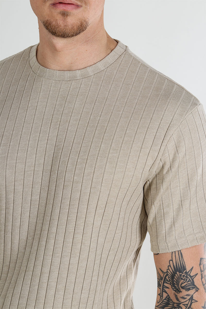 ONLY & SONS Bode Regular Tee SS Silver Lining - Image 3
