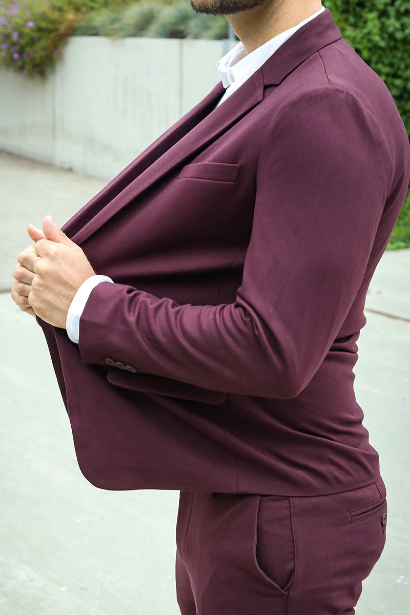 ONLY & SONS Mark Stretch Blazer Fudge - Image 5