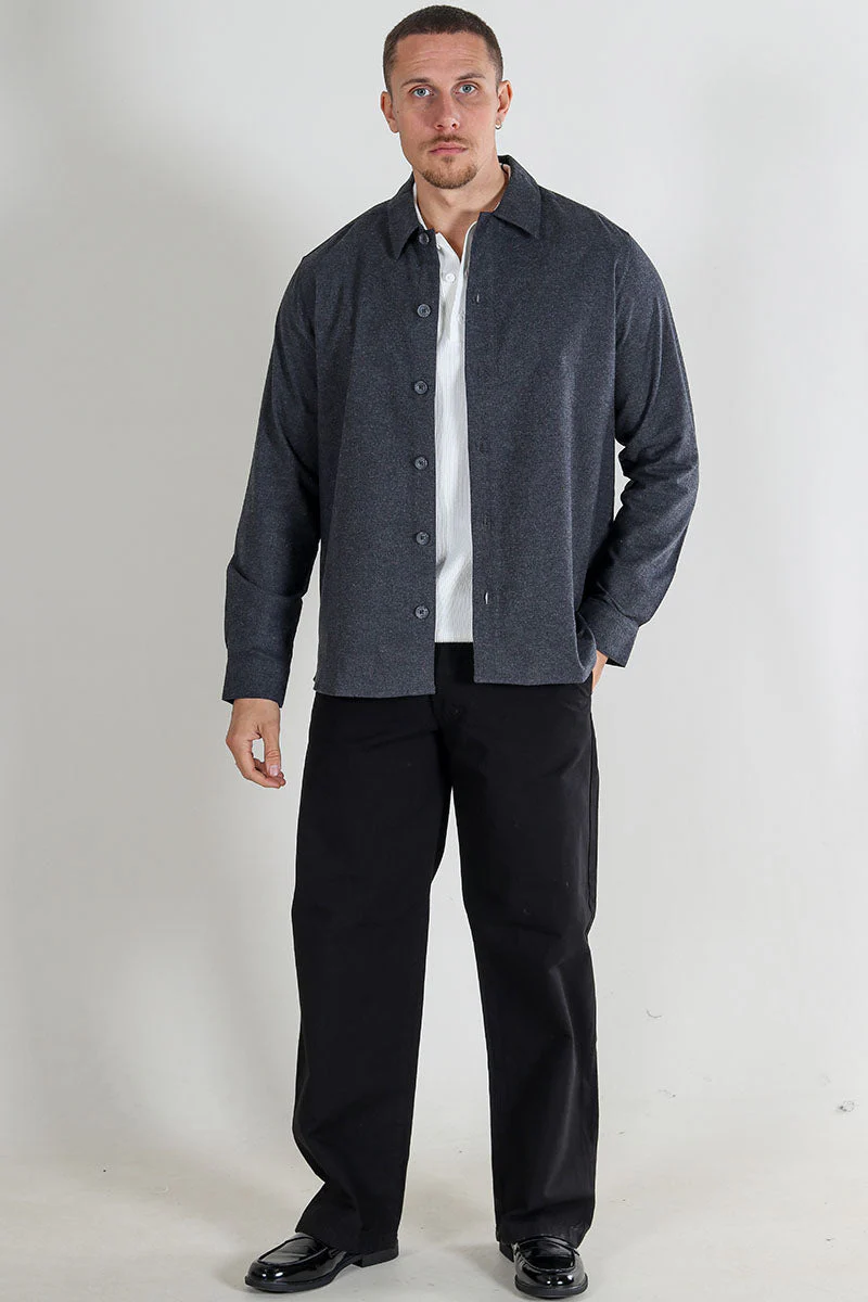 ONLY & SONS Even Life LS Hemd 0218 Black - Image 2