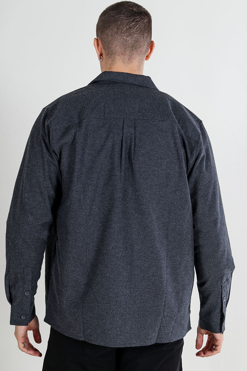 ONLY & SONS Even Life LS Hemd 0218 Black - Image 6