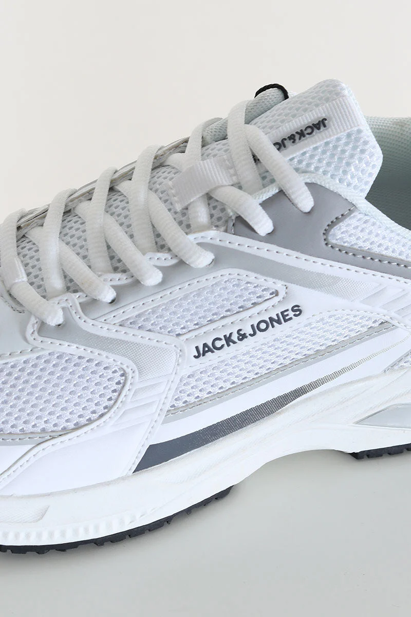 Jack & Jones Tokyo Mesh Sneaker  Bright White - Image 6
