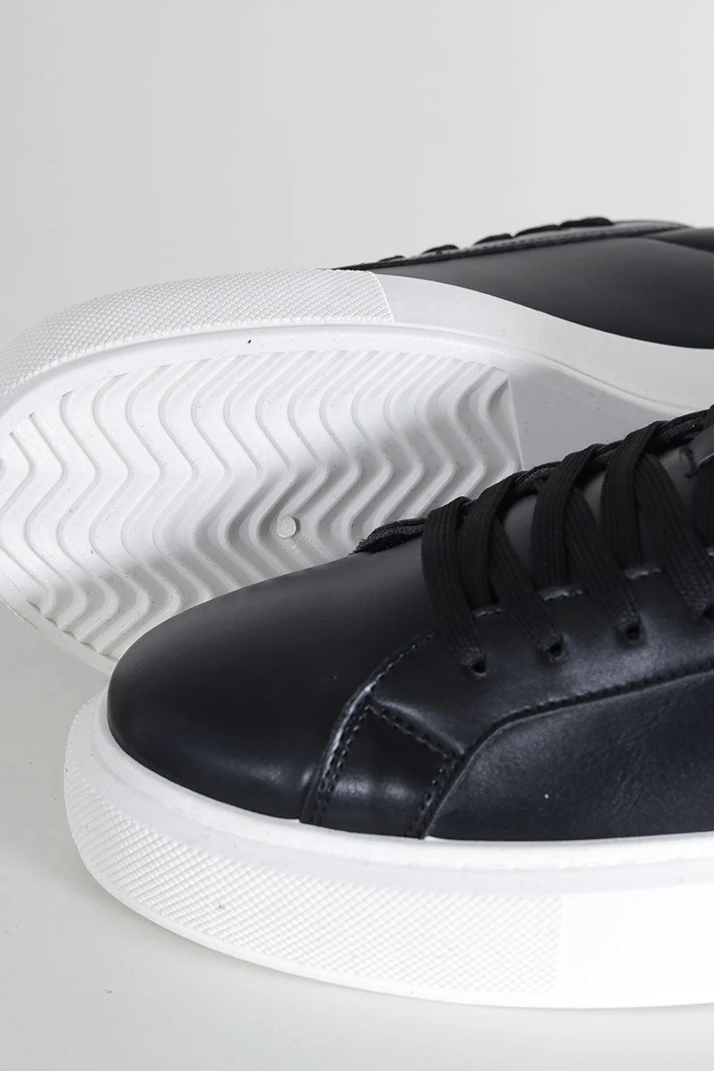 Jack & Jones Aspire Cupsole Pu Sneaker Anthracite - Image 3