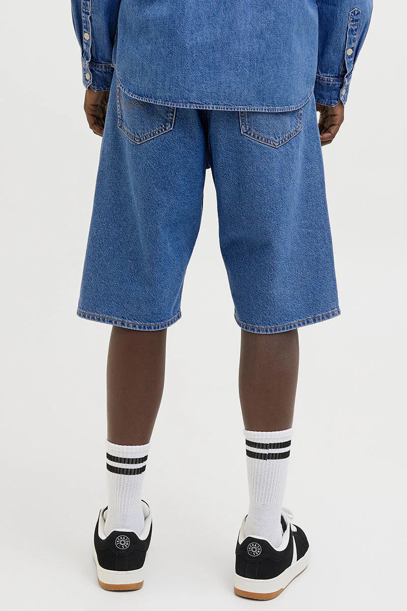 Jack & Jones Ron Original Shorts SQ 730 Blue Denim 731 - Image 5