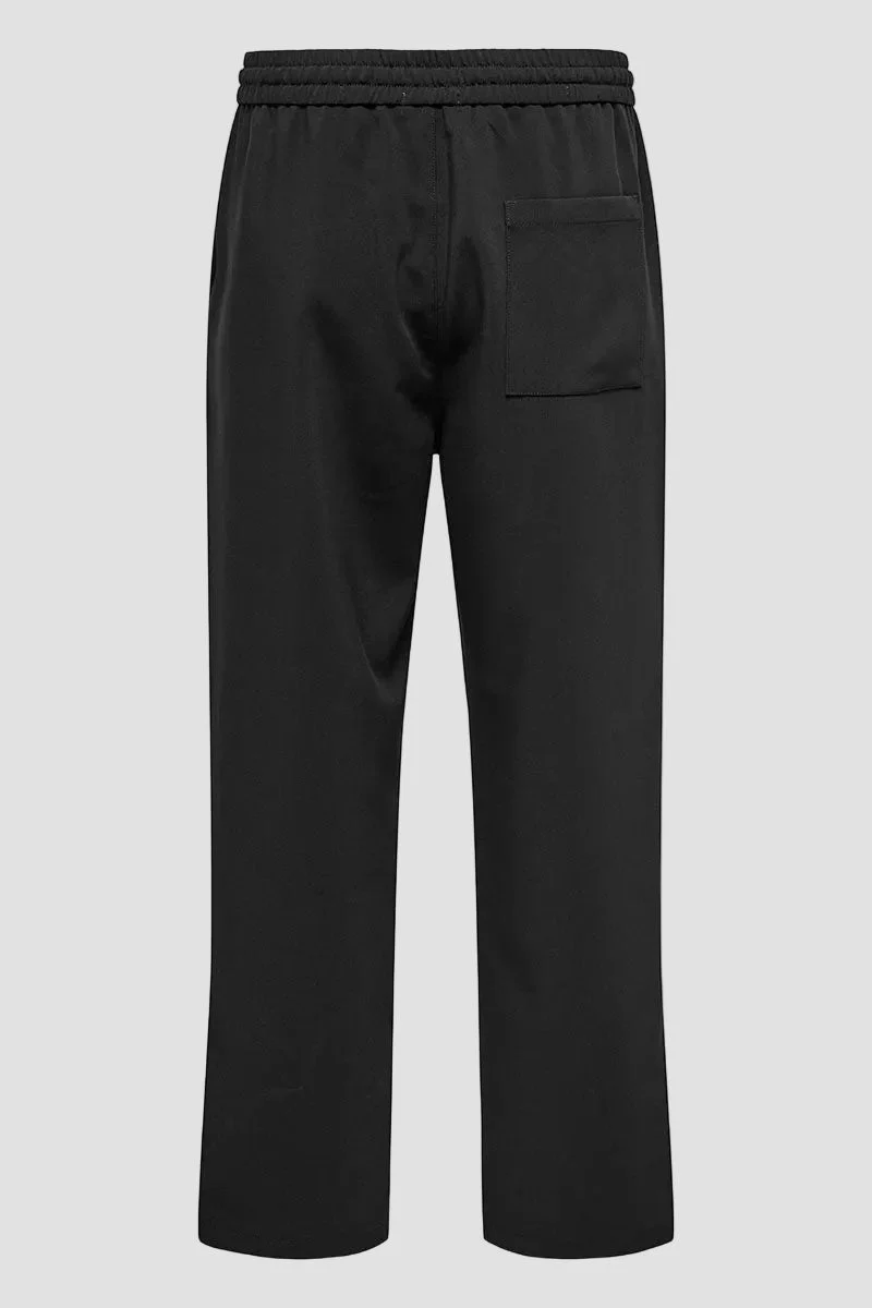ONLY & SONS Will Loose Pants Jet Black - Image 7