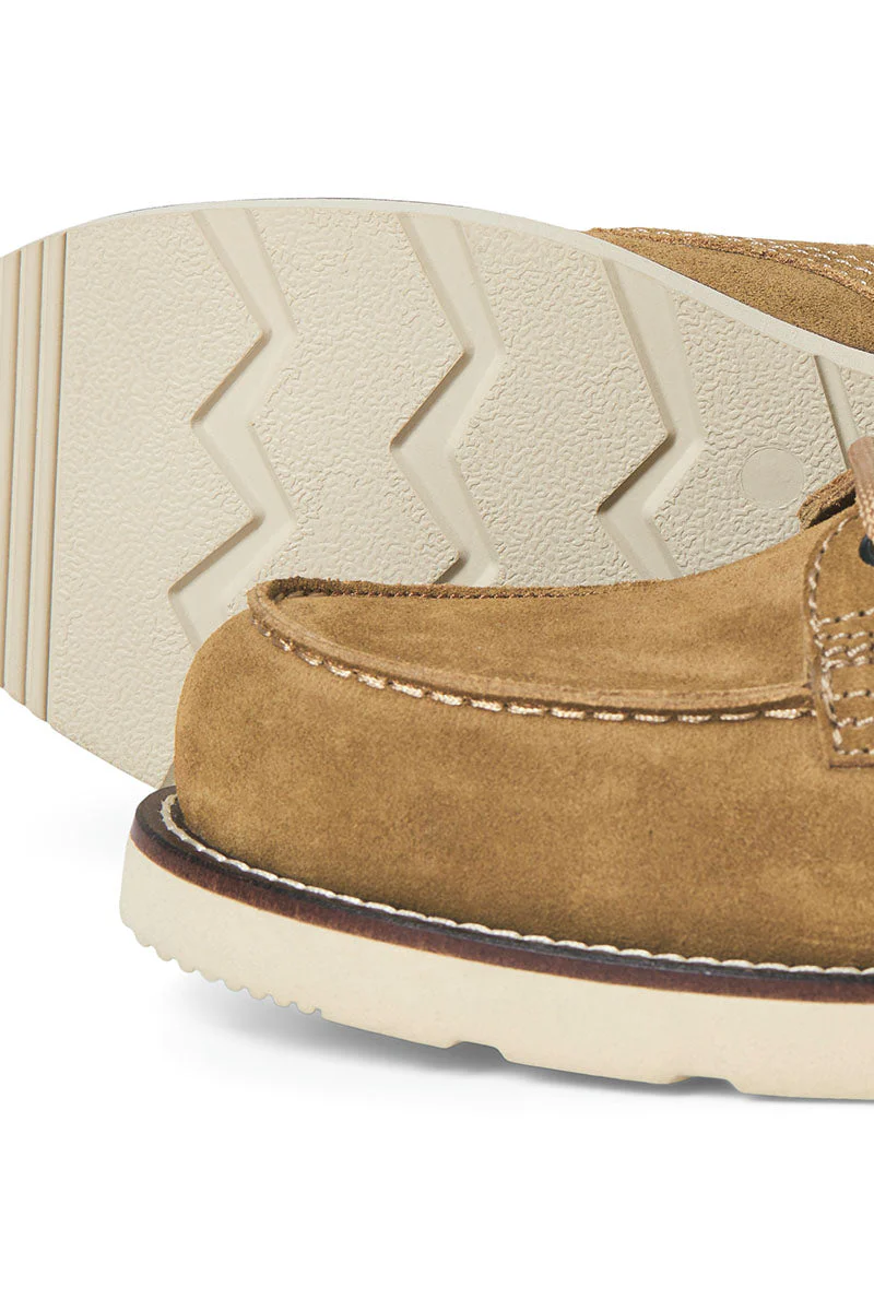 Jack & Jones Toronto Leather Boots Mustard Gold - Image 3