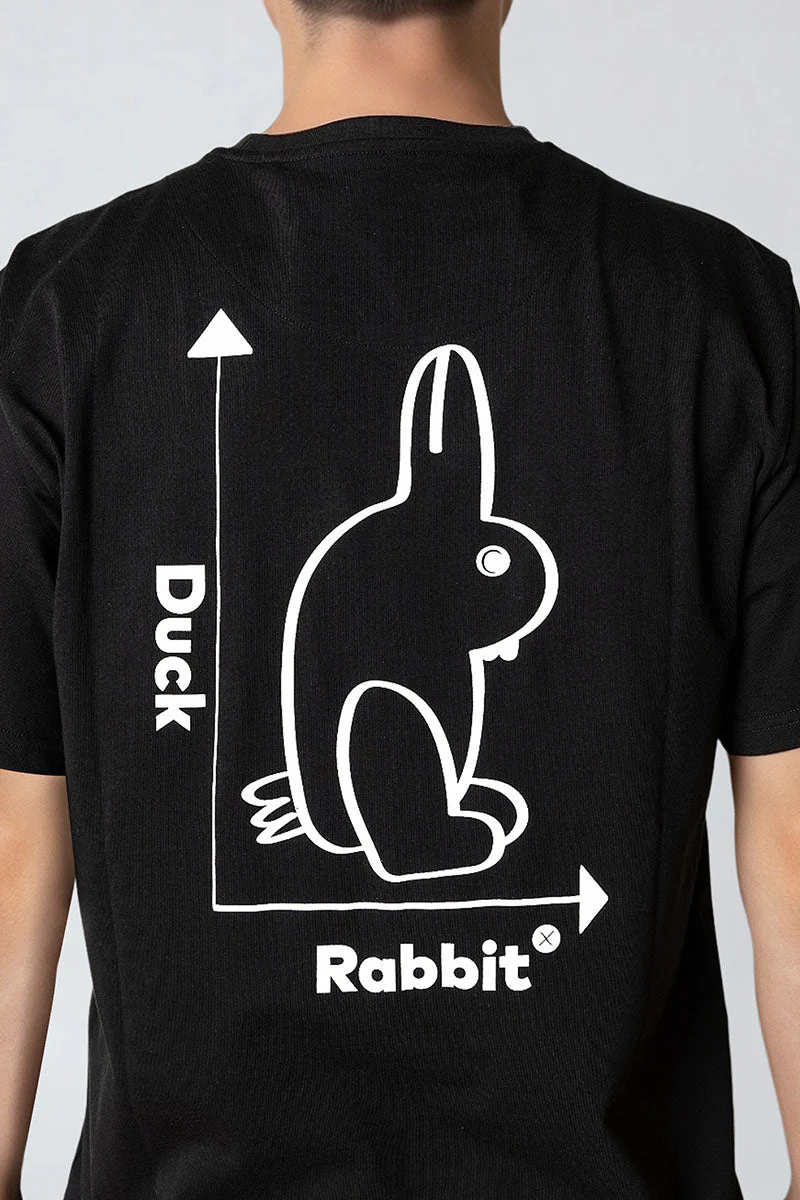 Clean Cut Copenhagen Duck Rabbit t-Hemd Black - Image 4