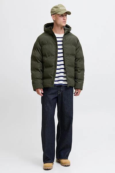 Jack & Jones Soho Puffer Hood Jacket  Rosin - Image 2
