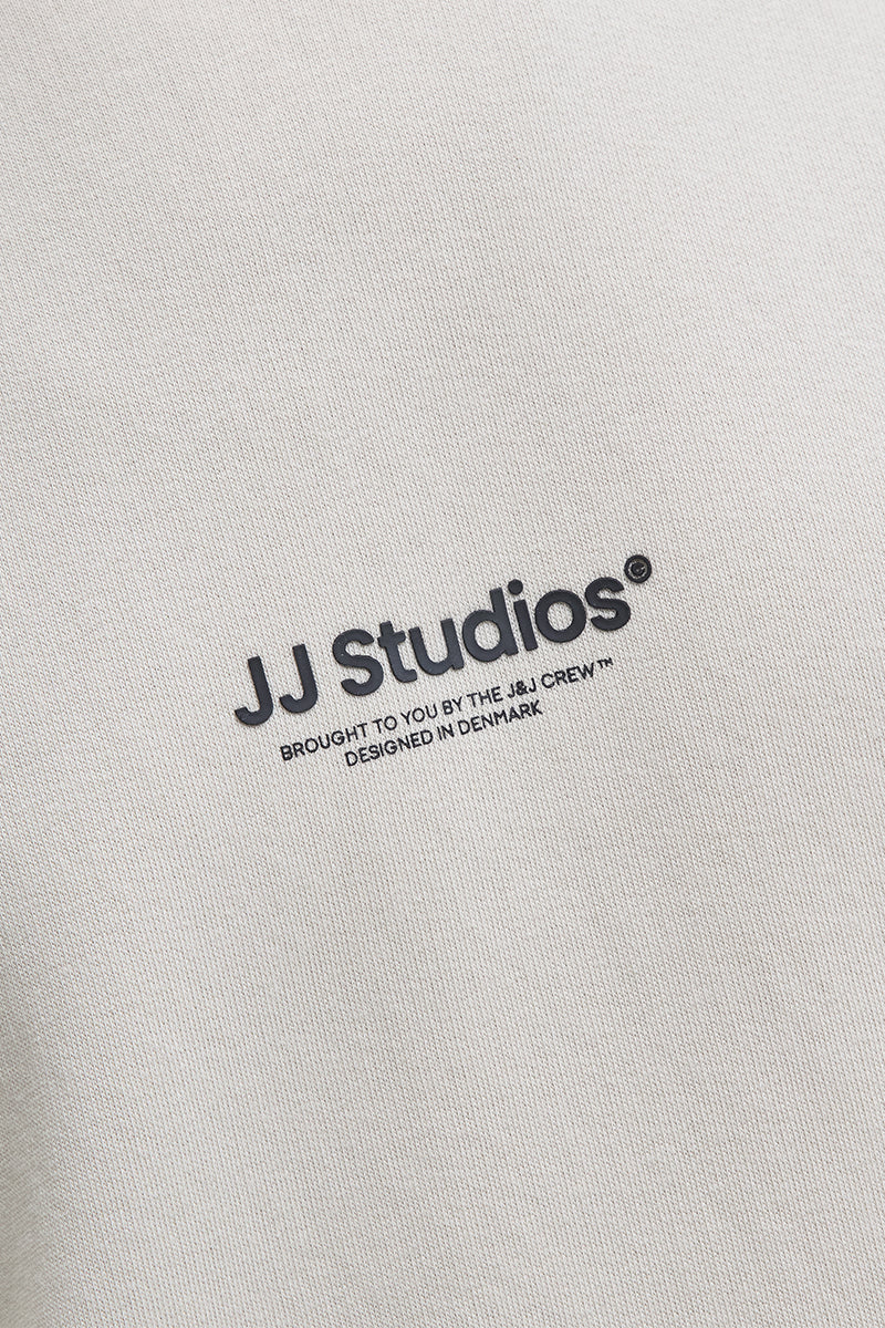 Jack & Jones Soho Sweat Crew Neck Moonbeam - Image 4