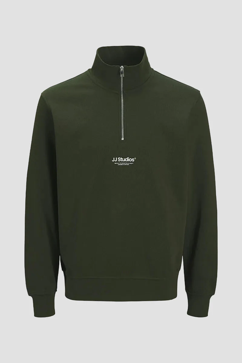 Jack & Jones Soho Sweat Half Zip Duffel Bag - Image 7