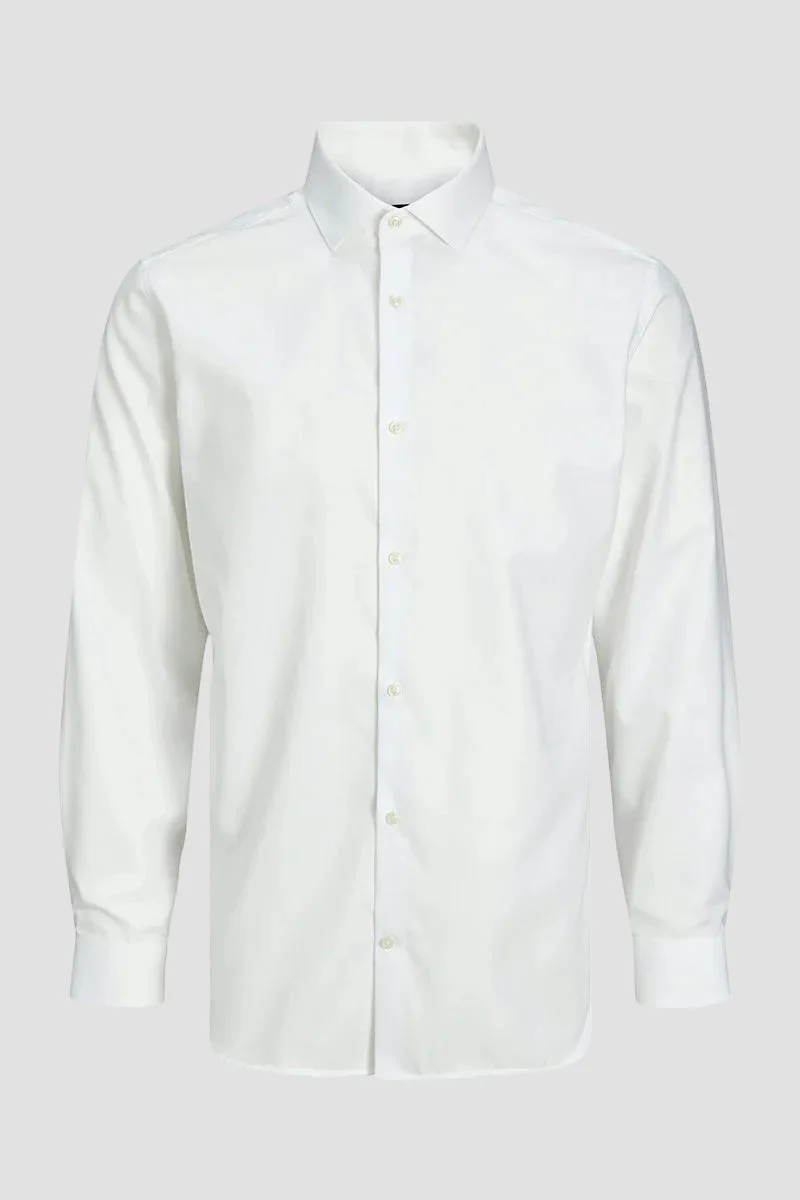 Jack & Jones Parker Wrinkle Resistant Hemd LS White - Image 6