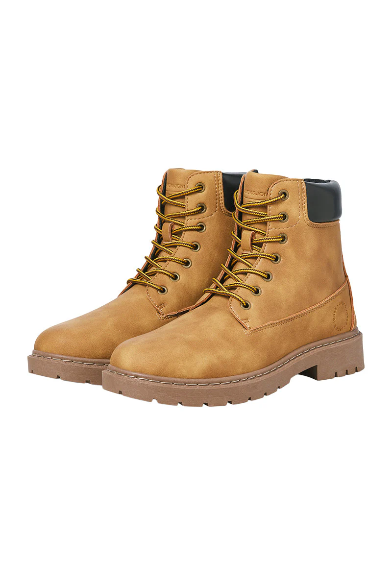 Jack & Jones Ainsworth PU Boots Honey - Image 3
