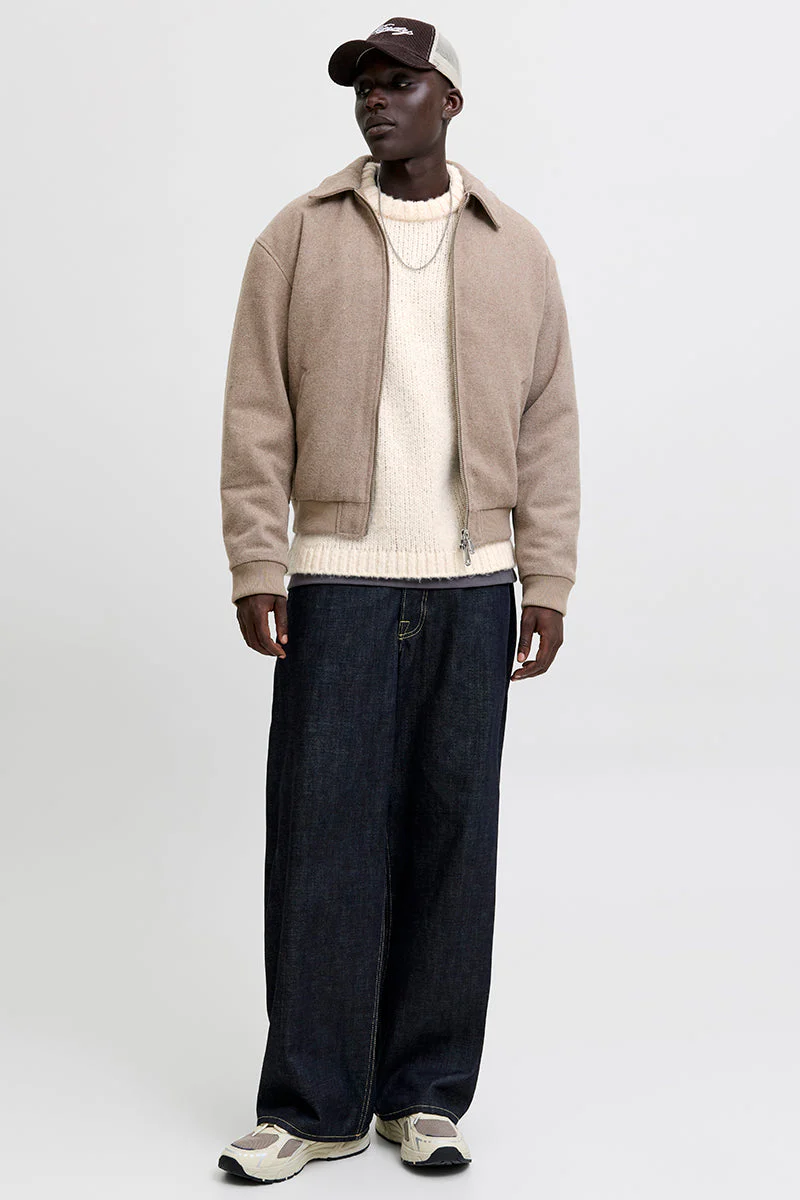 Jack & Jones Kidd Knit Crew Neck Sea Salt - Image 2