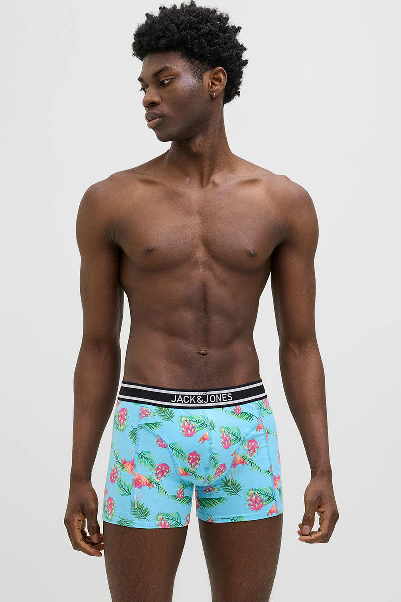 Jack & Jones Watermelon Trunks 3-Pack Black - Image 3