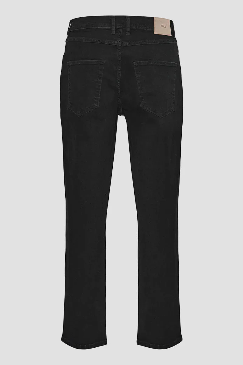 Solid Ryan Relaxed Fit Monty Black Denim - Image 8